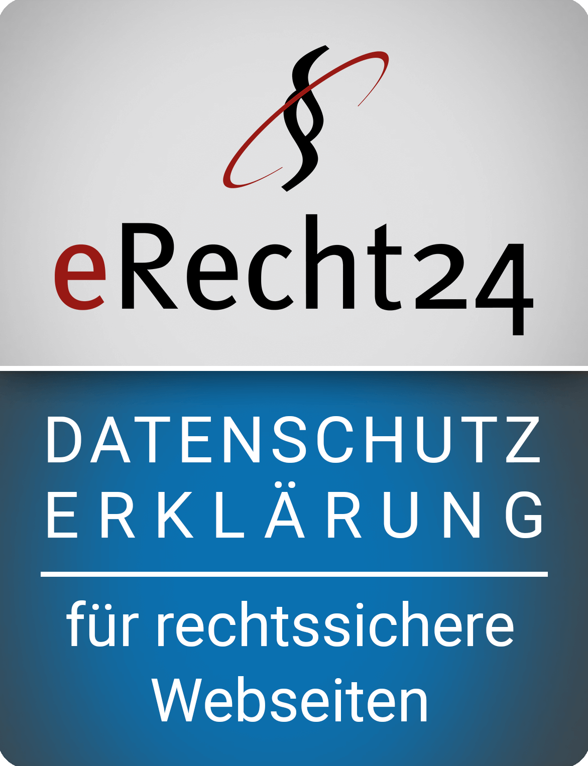 Datenschutz Siegel erecht24